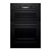 Bosch MBA533BB3B Built-In Double Electric Oven Black