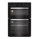 Hotpoint DIH 10D B Built In Electric Double Oven - Black