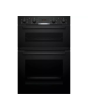 Bosch MBA533BB3B Built-In Double Electric Oven Black