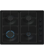Bosch PBP6B6K60 60cm Black Gas Hob with 4 Burners