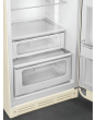Smeg FAB30RCR6UK 60cm Cream Fridge Freezer 75/25
