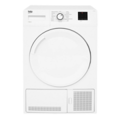 Beko DTBC10001W Freestanding 10kg Condenser Tumble Dryer - White