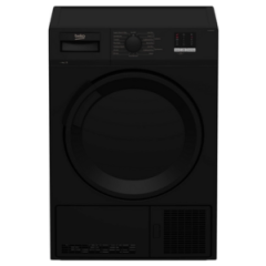 Beko DTLCE80051B 8kg Freestanding Condenser Tumble Dryer - Black