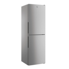 Hoover HVT3CLECKIHS-1 Freestanding Fridge Freezer - Silver - E Rated