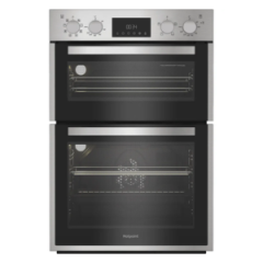 Hotpoint DIH82DIX Built-In Double Oven - Inox