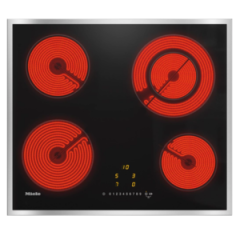 Miele KM 6520 FR 574Mm Wide, 4 Zone Ceramic Hob Inlcuding One Vario Zone