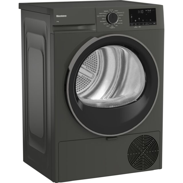 Blomberg LTA18321G 8kg Heat Pump Tumble Dryer - Graphite