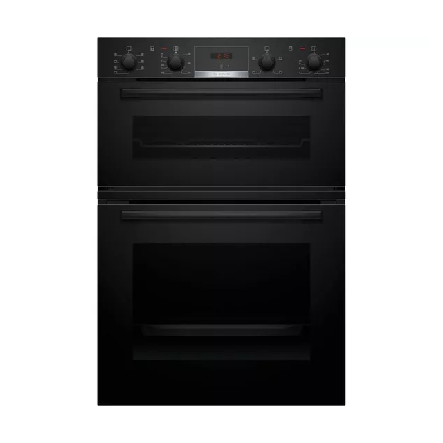 Bosch MBA533BB3B Built-In Double Electric Oven Black