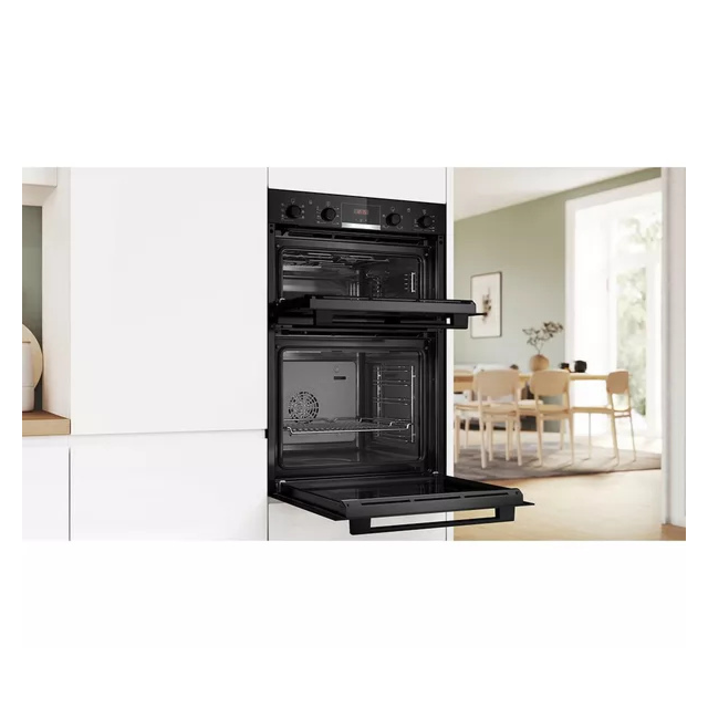 Bosch MBA533BB3B Built-In Double Electric Oven Black