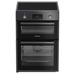 Blomberg HIRN651N 60cm Double Oven Electric Cooker with Induction Hob - Anthracite
