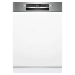 Bosch SMI2HTS02G Semi-Integrated Dishwasher, 60 Cm, Brushed Steel