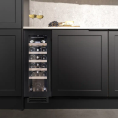 Caple WI3125BS Undercounter Single Zone Cooler Black Steel