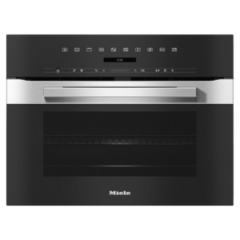 Miele H 7240 BM Compact Microwave Combination Oven Black/Stainless Steel