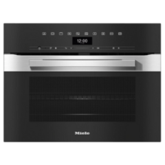 Miele H 7440 BM STAINLESS Compact Microwave Combination Oven Stainless Steel/Clean Steel