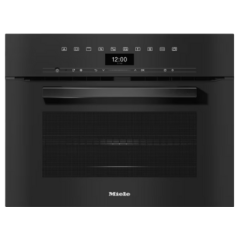 Miele H7440BM 45Cm Combination Microwave, Black
