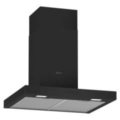 Neff D62BBC0S0B 60Cm Wall Mounted Cooker Hood, Black