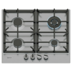 Neff T26CIH8N0 N 70 Gas Hob 60 Cm Stainless Steel