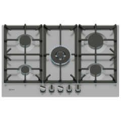 Neff T27CIQ8N0 N 70 Gas Hob 75 Cm Stainless Steel