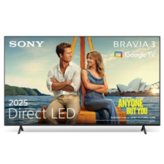 Sony K75S38B.UKA 75" 4K BRAVIA 3 LED HDR Google TV